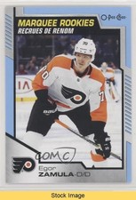 2020-21 Upper Deck O-Pee-Chee Update Blue Border Egor Zamula #617 READ 0s9c