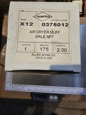 NEW Genuine ALWITCO X12 Exhaust Muffler