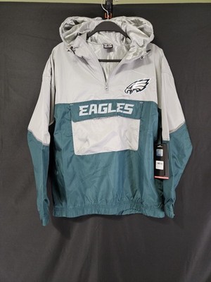 NFL Ultra Game Philadelphia Eagles Women's Hunter Green ¼ Zip Wind