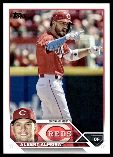 2023 Topps Albert Almora Cincinnati Reds #230 - Picture 1 of 2