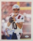 DRAKE MAYE Signed Auto 8x10 Photo New England Patriots FIVESTAR