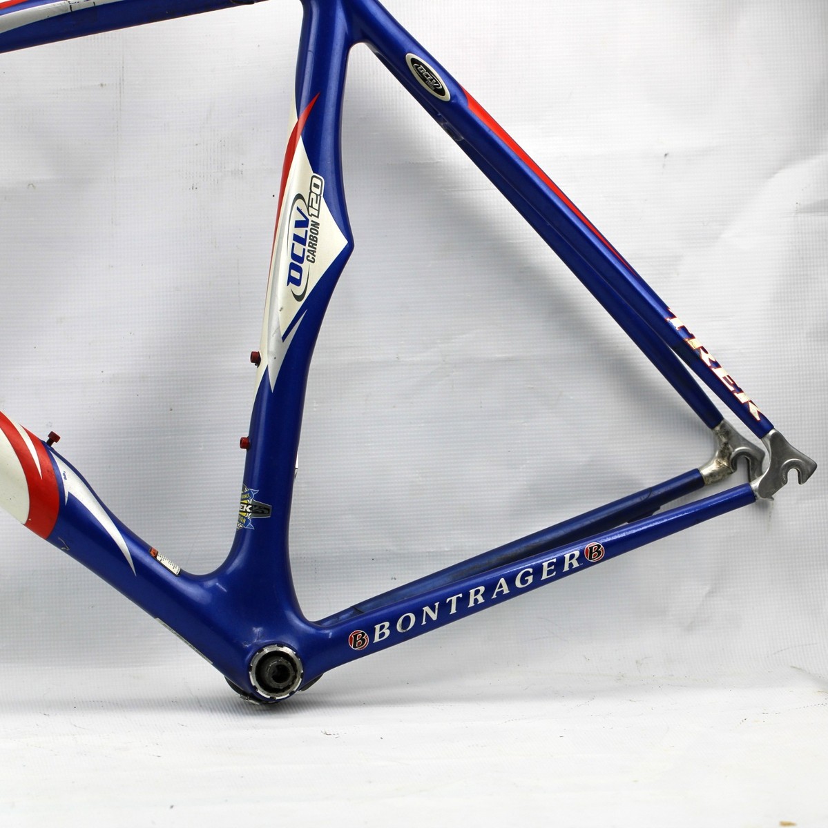TREK MADONE 5.2 OCLV FRAMESET Carbon Road Bike Blue/White 2005