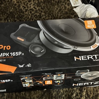 Hertz MPK 165P.3 Mille Pro 6.5in 2-Way Component Speaker System 80W RMS