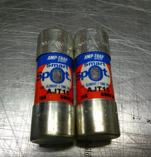 "LOT OF 2" FERRAZ SHAWMUT AJT15 FUSES, 15A 600V Class J