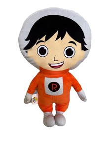 Ryan's World Kids Red Titan 20 Inch Bed Plush Cuddle and Decorative Pillow Buddy