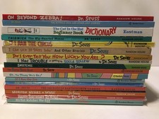 Dr. Seuss Cat in the Hat Large Size Lot of 17 HC Random House