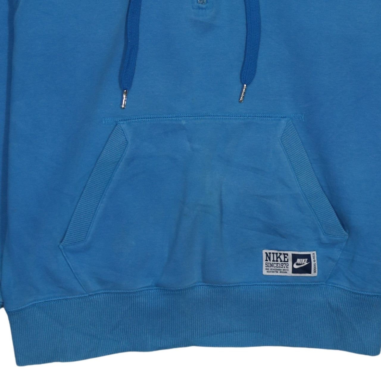 Nike Blue Hoodie Mens L image 5
