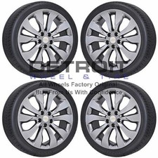 19 Chevrolet Malibu Hyper Silver Wheels Rims Tires Oem 2016-2019 5718