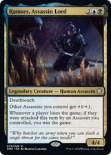 Ramses, Assassin Lord - Normal NM MTG Commander: Dominaria United