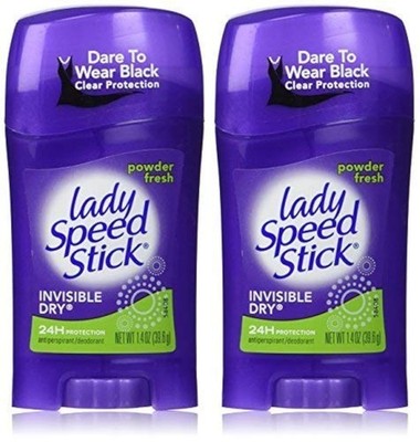 Lady Speed Stick Invisible Dry Powder Fresh Antiperspirant Deodorant 1 oz Net Wt
