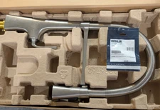 Kohler K-22061-VS Graze 1.5 GPM Single Hole Pre-rinse Faucet, Vibrant Stainless