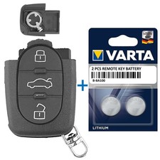 Klappschlüssel Gehäuse Batterie für Audi VW A3 A4 A6 A8 TT New Beetle Passat 1,4