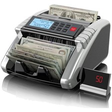 Money Counter Machine with Value Count  UV/MG/IR Detection