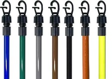 2.6M Heavy Duty Extendable Washing Line Prop Pole Outdoor Garden Clothes Support