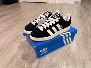 Nouveau campus Adidas 00s Chaussures pour hommes - HQ8708 - noir / blanc