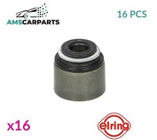 VALVE STEM SEAL SET 012410 ELRING 16PCS NEW OE REPLACEMENT