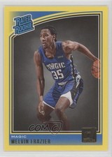 2018-19 Panini Donruss Rated Rookies Yellow Flood Melvin Frazier Jr #153 10tl
