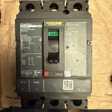 Square D HDL36060 Circuit Breaker - Black
