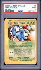 PSA 9 - Dark Ivysaur - #6 - WoTC Best of Game Promo- Pokemon Card on eBay