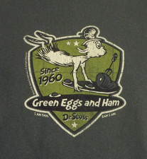vintage 90s 00s Y2K Dr. Seuss Green Eggs and ...