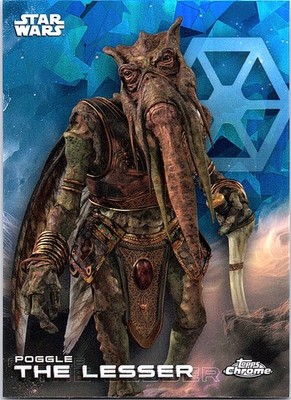 2025 Topps Chrome Sapphire Edition Star Wars #146 Poggle the Lesser