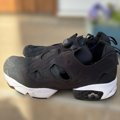 Reebok Pump Sneaker Herren 10 US Schwarz Größe 28 cm Guter Zustand