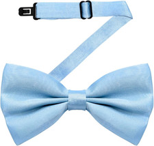 Bow Ties for Men Pre-Tied Adjustable - Classic Men's Bow Tie - Tuxedo Wedding Fo