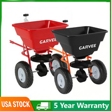 85 Lb Tow Behind Broadcast Spreader Adjustable Seed Salt With Cover Hitch 85 Lb Tow Behind Broadcast Spreader Adjustable Seed Salt With Cover Hitch