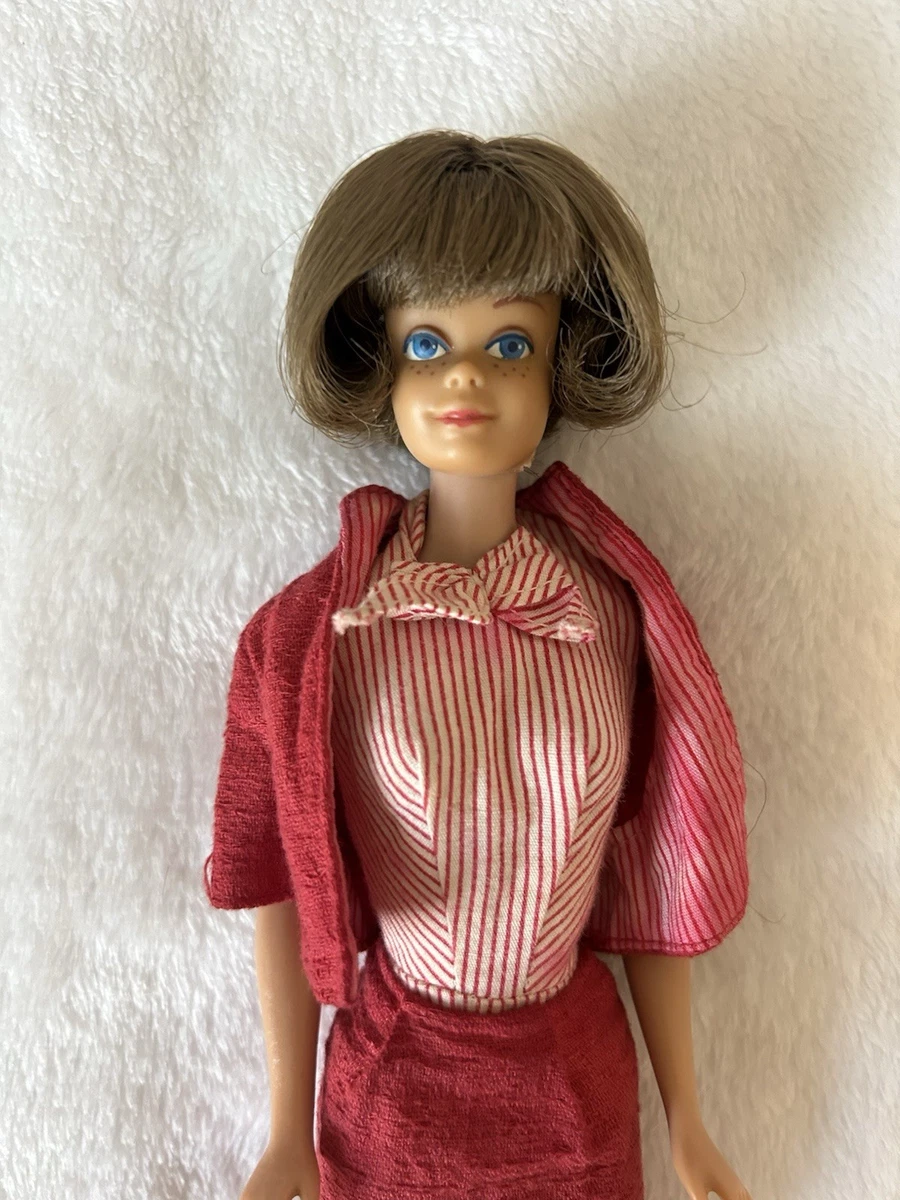 バービー　ビンテージ　ミッヂ　1963 + レインコート　レア 1963 Midge Doll Indiana Vintage Barbie Dolls (Pre-1967) for sale