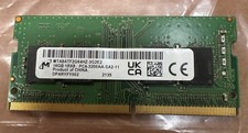 Micron 16GB 1Rx8 PC4-3200AA-SA2-11 SODIMM Laptop Memory P/N: MTA8ATF2G64HZ-3G2E2