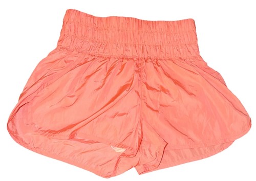 Free People Movement Activewear Shorts Women's Size Medium Orange The Way Home