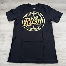 WWE Lio Rush Shirt Medium Black Wrestling Man Of The Hour Graphic Tee