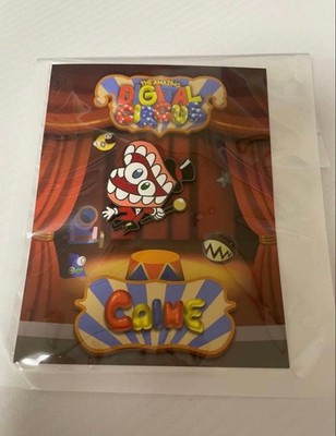 The Amazing Digital Circus Cane Pin Badge