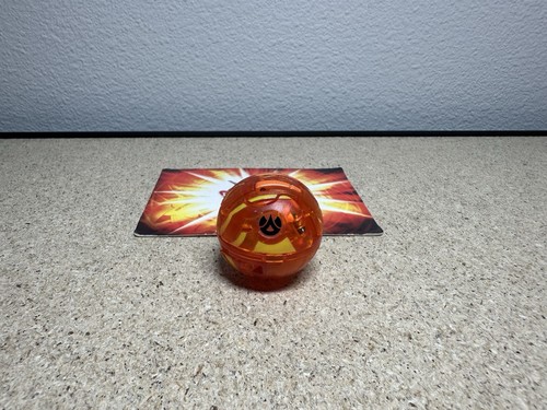 BAKUGAN Hyper Dragonoid 570g BakuSolar Pyrus Translucent Orange NEW VESTROIA - Picture 4 of 4