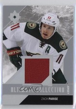 2014-15 Upper Deck Ultimate Collection Memorabilia /99 Zach Parise #65 g3b