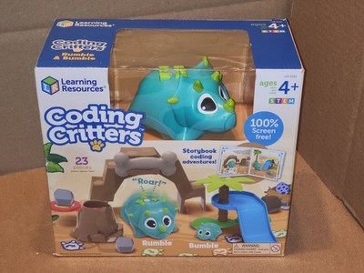 STEM Learning Resources Coding Critters Rumble and Bumble w/ Coding Storybook