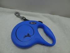 Flexi Classic Cord Retractable Dog Leash Blue