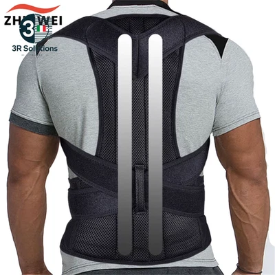 Correttore Posturale per Scoliosi Regolabile Corsetto per La Schiena Supporto Lo