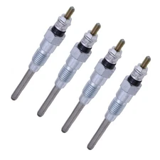 4PCS Glow Plugs 19077-65510 19077-65513 For Kubota L2600 L2800 L2900 L3000