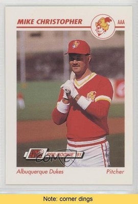 1991 Line Drive Pre-Rookie AAA Mike Christopher #3 READ 2ra