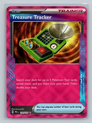 Treasure Tracker ACE SPEC Rare SV: Prismatic Evolutions 131/131 Pokemon NM