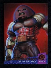 2018 Fleer Ultra Marvel X-Men Villains Rainbow Foil Juggernaut #109 0kg8