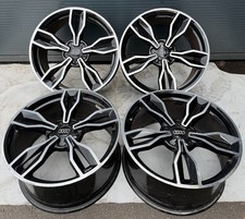 X4 GENUINE 19" AUDI TT / TTS / TTRS 9J ALLOY WHEELS 8S0601025H (FULL SET)
