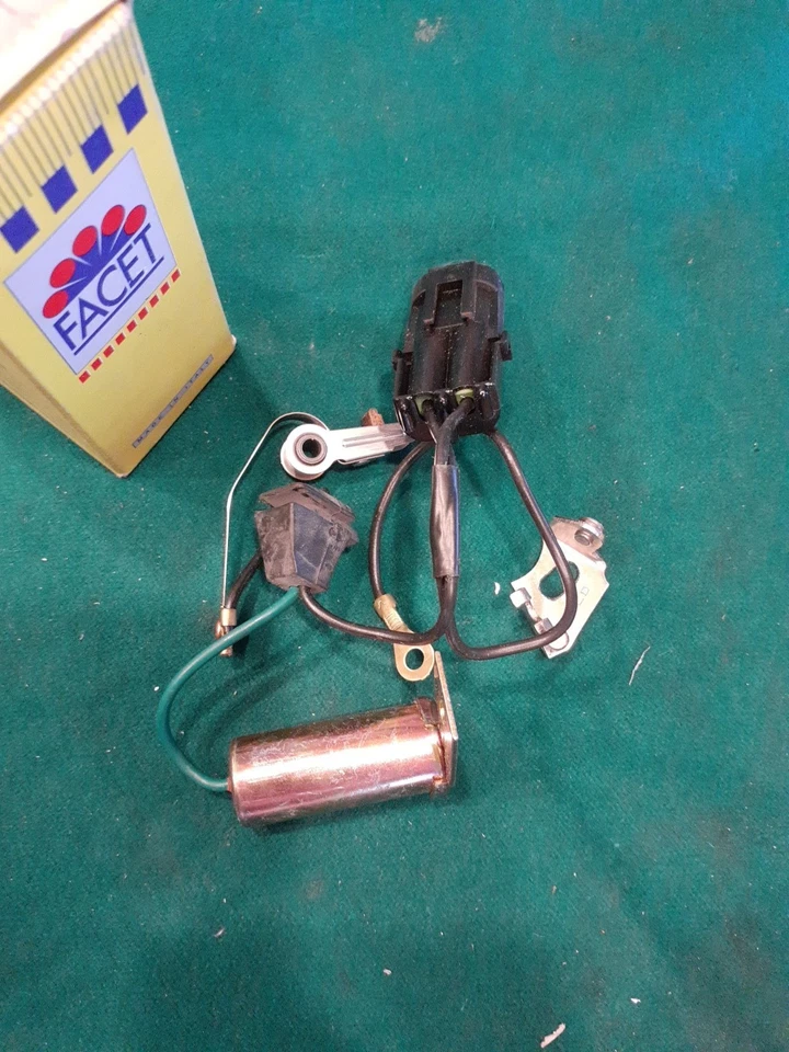 CONTATTI PUNTINE SPINTEROGENO RENAULT SUPER 5 - RENAULT EXPRESS -R5 CONDENSATORE - Immagine 2 di 3