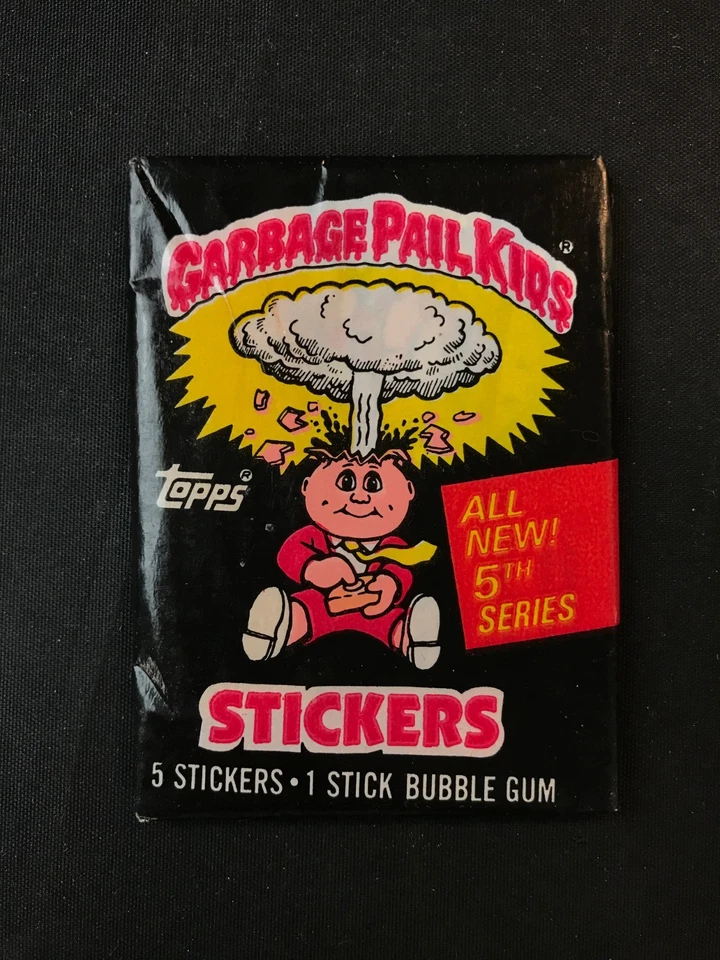 1986 Topps Garbage Pail Kids OG quinta serie ¡paquete GPK sin abrir! (de caja fresca) Foto 2 de 4