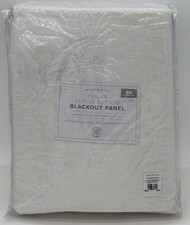 Pottery Barn Kids Evelyn Ruffle Bottom Panel Drape Curtain 1 44 x 96 White