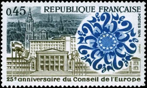 STAMP / STAMP FRANCE NEW LUXURY N° 1792 ** COUNCIL OF EUROPE - Picture 1 of 1