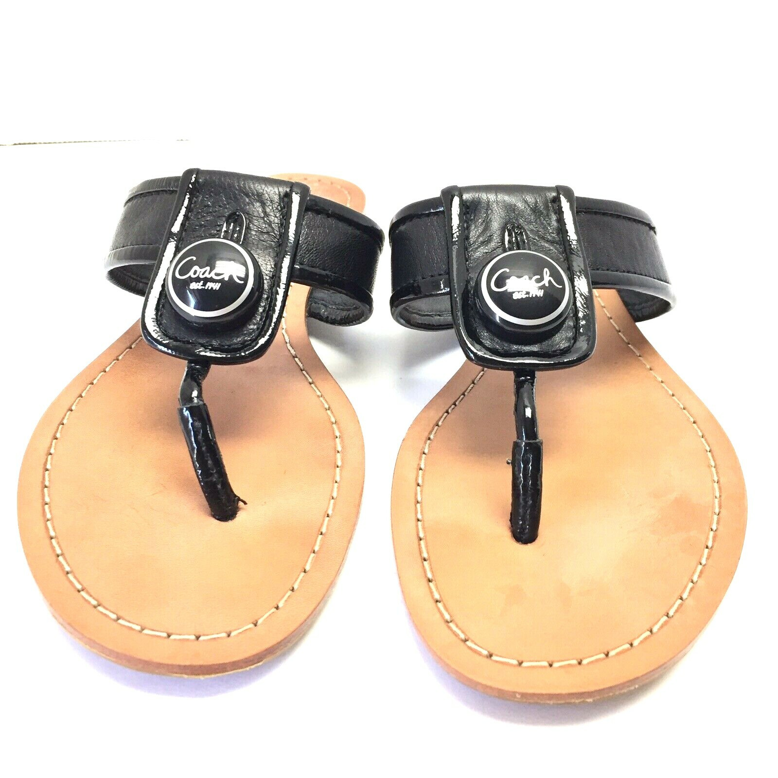 coach janice flip flops