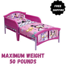 Delta Children Plastic Toddler Bed, Disney Minnie Mouse  FREE SHIPPING 