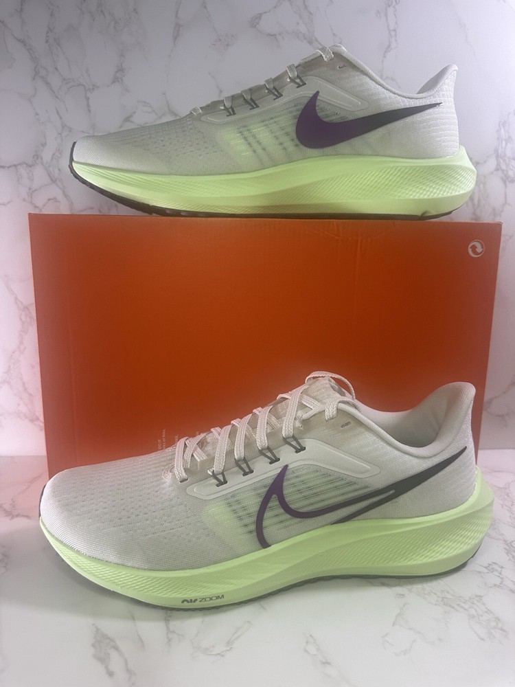 Nike Men's Air Zoom Pegasus 39 Running Shoes Lt Orewood Brown Plum Size 9 New